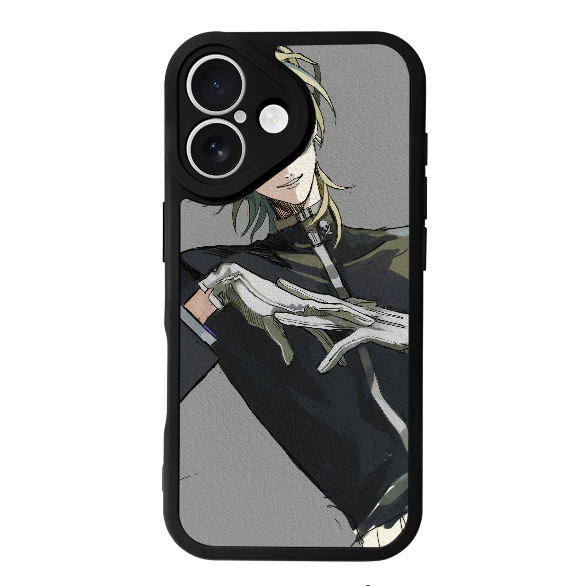 （画像用） 東京リベンジャーズ Tokyo Revengers 【iPhone 16シリーズ対応】シリコンスマホケース（レザー調） 材質：シリコン